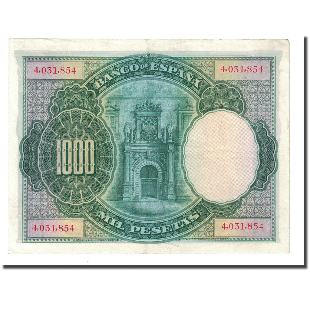 Banknote, Spain, 1000 Pesetas, 1925-07-01, KM:70c, UNC(63)