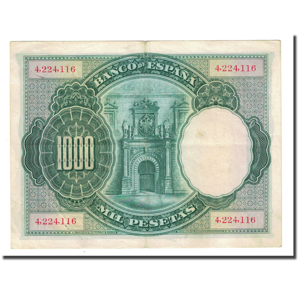 Banknote, Spain, 1000 Pesetas, 1925-07-01, KM:70c, AU(55-58)