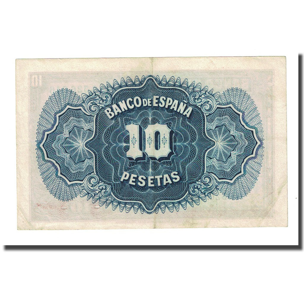 Banknote, Spain, 10 Pesetas, 1935, KM:86a, AU(55-58)
