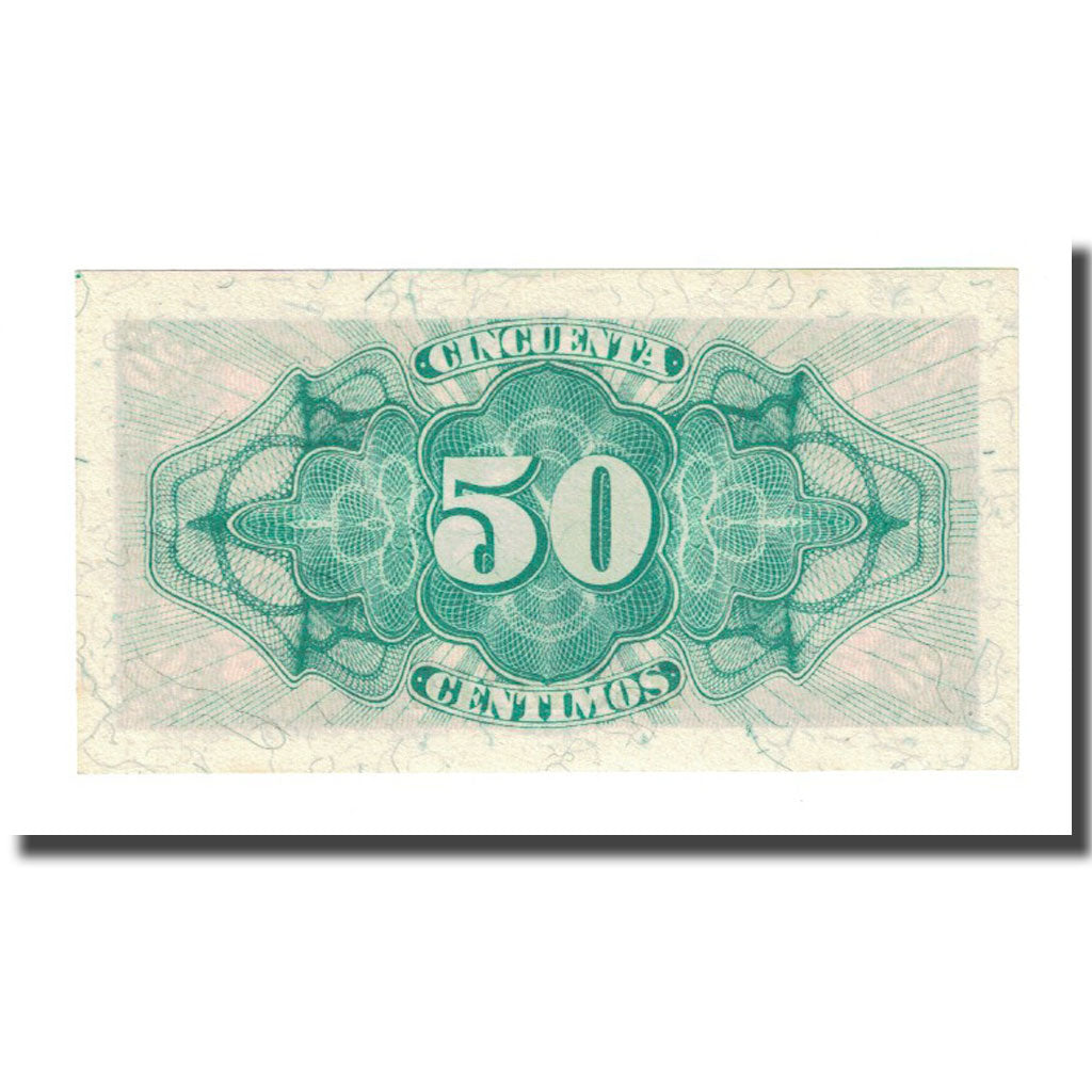 Billet, Espagne, 50 Centimos, 1937, KM:93, NEUF