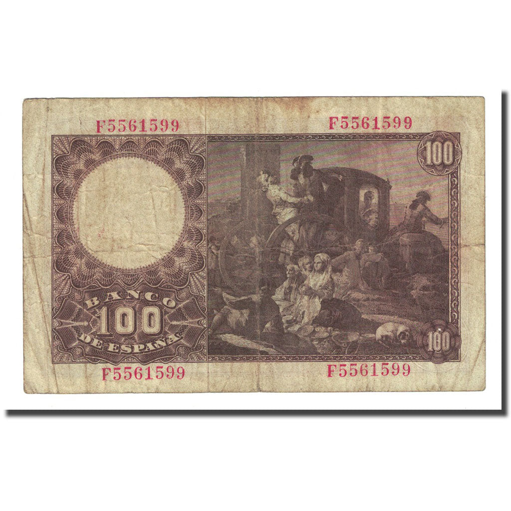 Billet, Espagne, 100 Pesetas, 1948-05-02, KM:137a, TB+