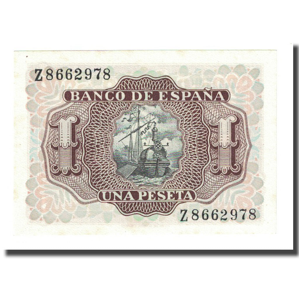 Billet, Espagne, 1 Peseta, 1953-07-22, KM:144a, NEUF