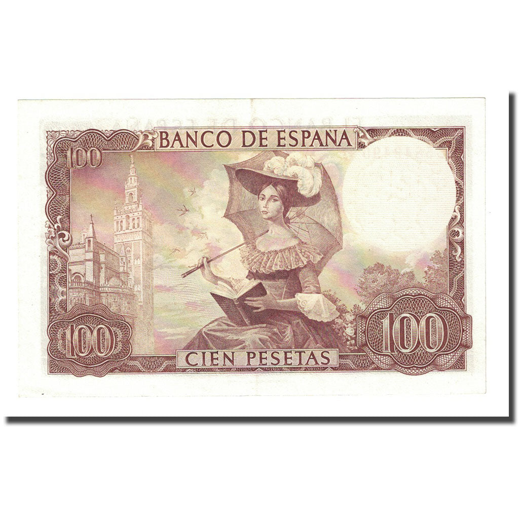 Banknote, Spain, 100 Pesetas, 1965-11-19, KM:150, UNC(65-70)