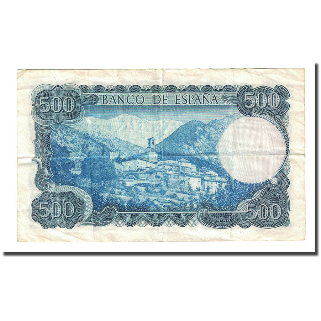 Biljet, Spanje, 500 Pesetas, 1971-07-23, KM:153a, TB+