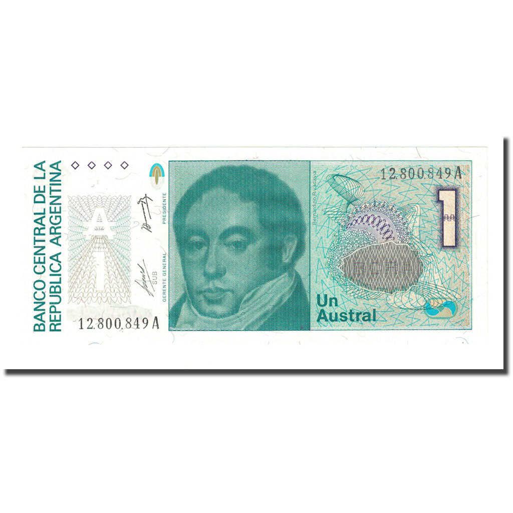 Banknote, Argentina, 1 Austral, Undated (1985-89), KM:323a, UNC(65-70)