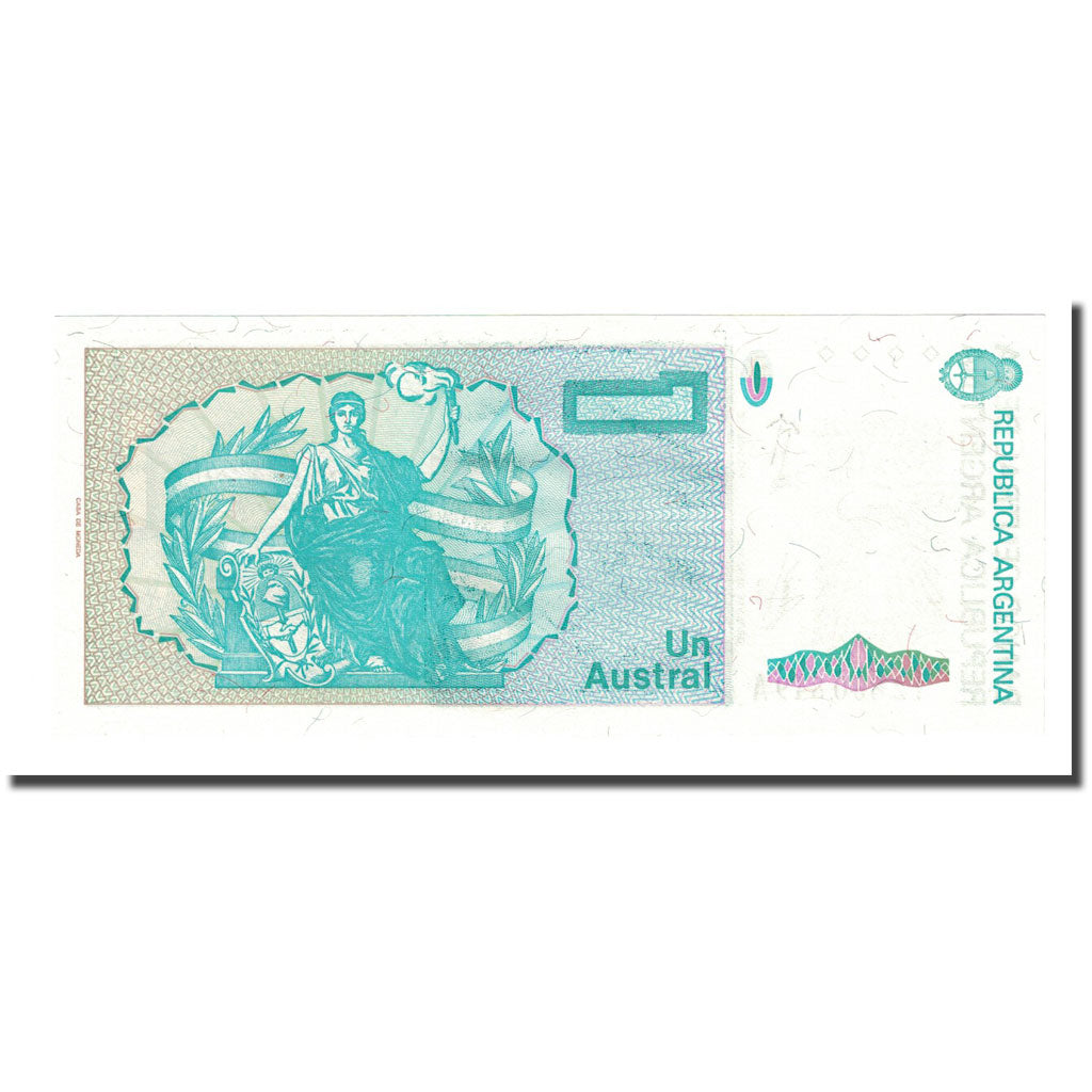 Banknote, Argentina, 1 Austral, Undated (1985-89), KM:323a, UNC(65-70)
