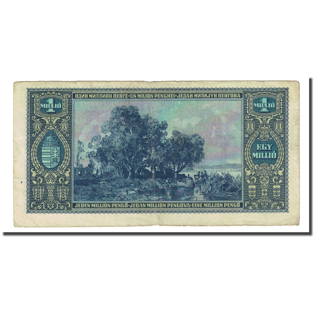 Banknote, Hungary, 1,000,000 Pengö, 1945-11-16, KM:122, VF(20-25)