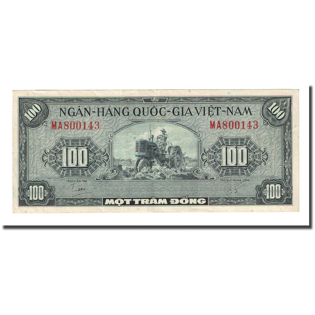Banknote, Vietnam, 100 D<ox>ng, KM:8a, EF(40-45)