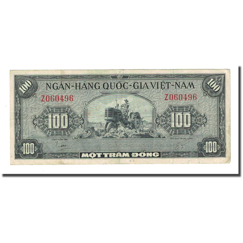 Billet, Viet Nam, 100 D<ox>ng, KM:8a, TTB