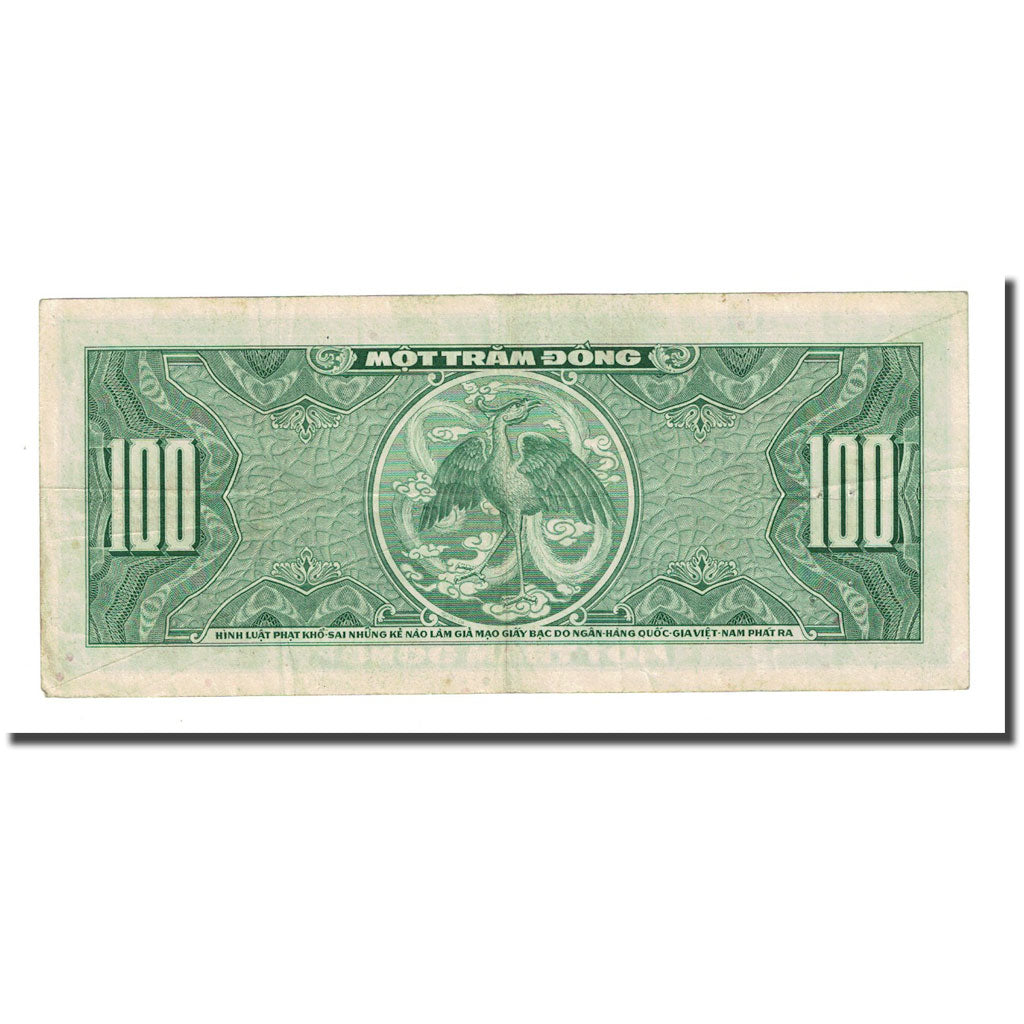 Billet, Viet Nam, 100 D<ox>ng, KM:8a, TTB