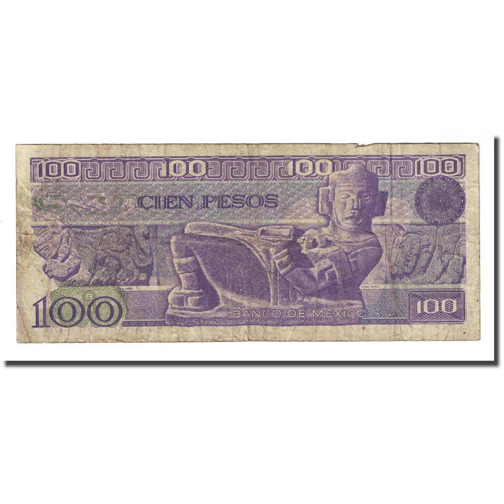 Billete, 100 Pesos, México, 1982-03-25, KM:74c, RC+