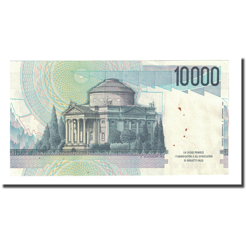 Banconote, Italia, 10,000 Lire, 1984-09-03, KM:112c, SPL-