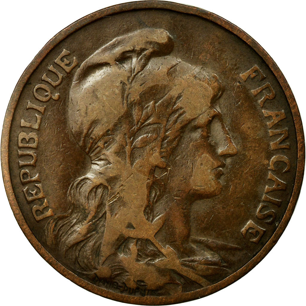 Münze, Frankreich, Dupuis, 10 Centimes, 1900, Paris, S, Bronze, KM:843