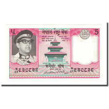 Banknote, Nepal, 5 Rupees, Undated (1974), KM:23a, UNC(65-70)