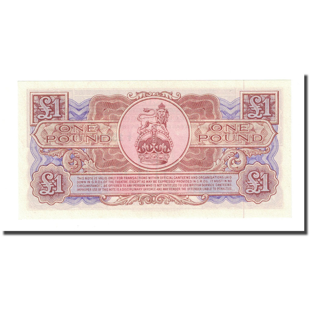 Banconote, Gran Bretagna, 1 Pound, Undated (1956), KM:M29, FDS