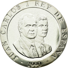 Coin, Spain, Juan Carlos I, 2000 Pesetas, 1990, Madrid, MS(65-70), Silver