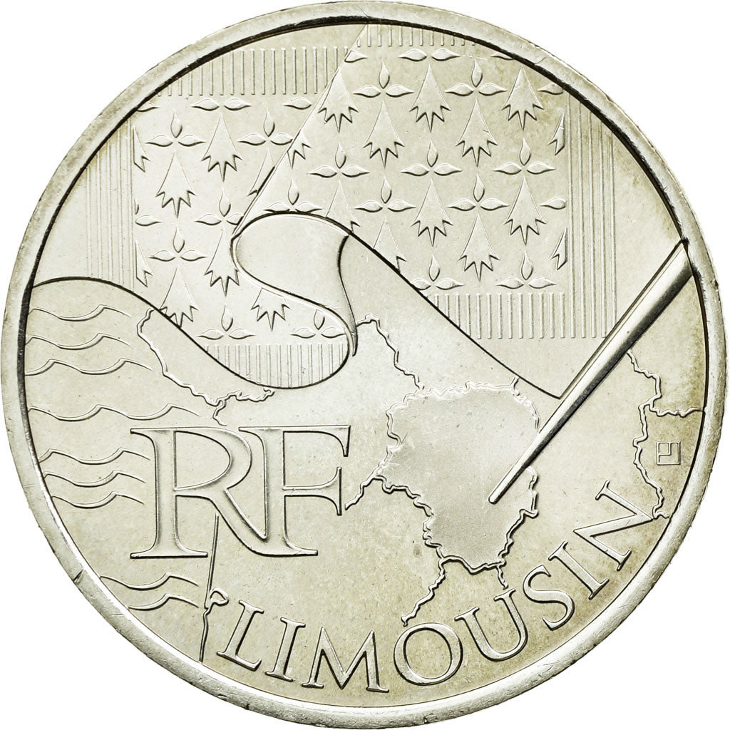 Coin, France, 10 Euro, 2010, MS(60-62), Silver, KM:1660