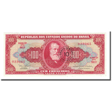 Banknote, Brazil, 10 Centavos on 100 Cruzeiros, Undated (1966-1967), KM:185a