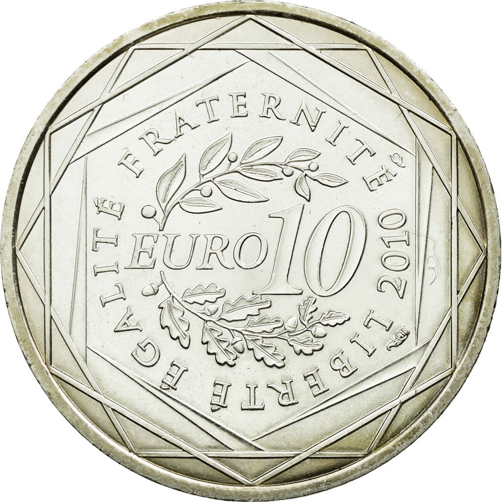 Monnaie, France, 10 Euro, 2010, SUP+, Argent, KM:1669