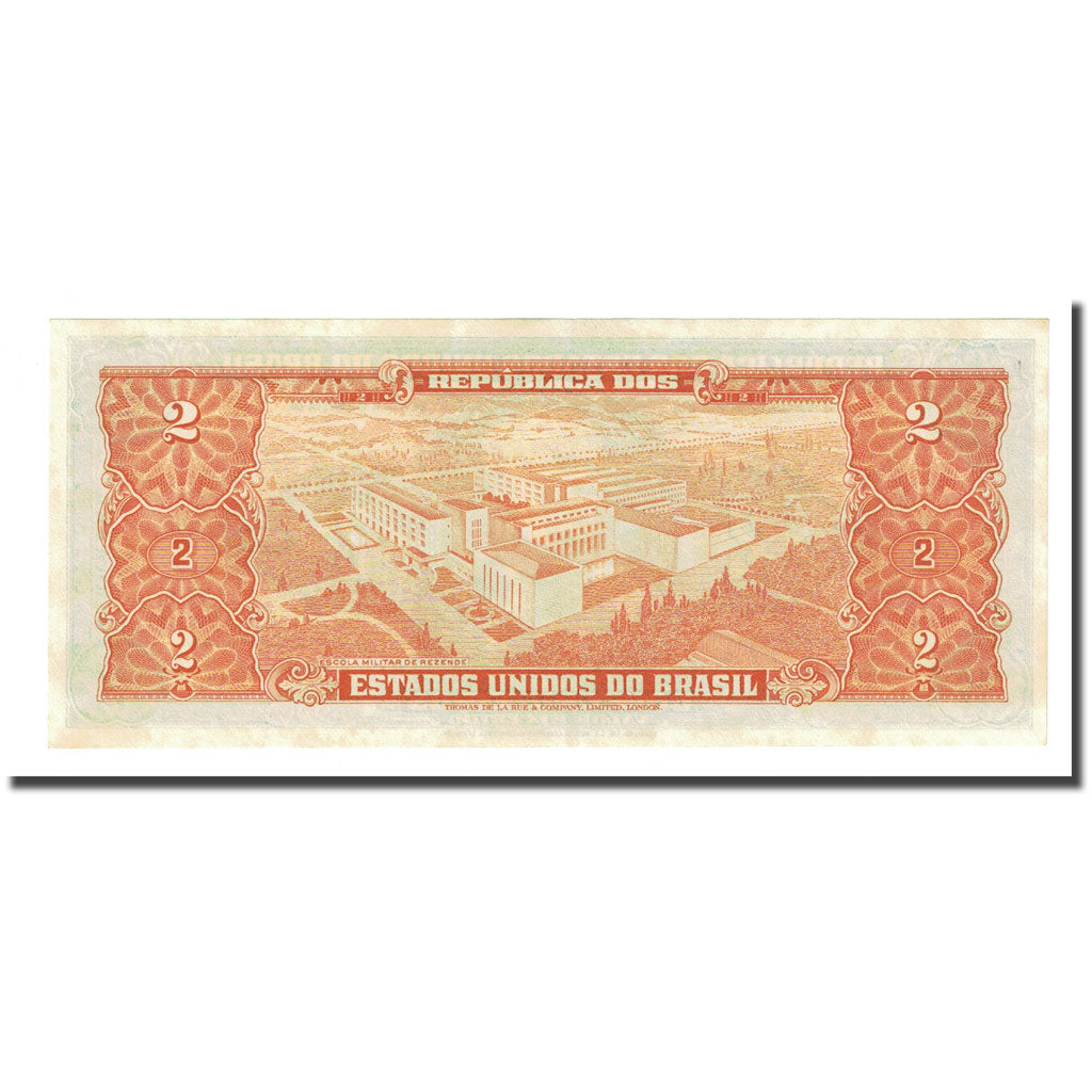 Nota, Brasil, 2 Cruzeiros, Undated (1956-58), KM:157Ab, UNC(65-70)