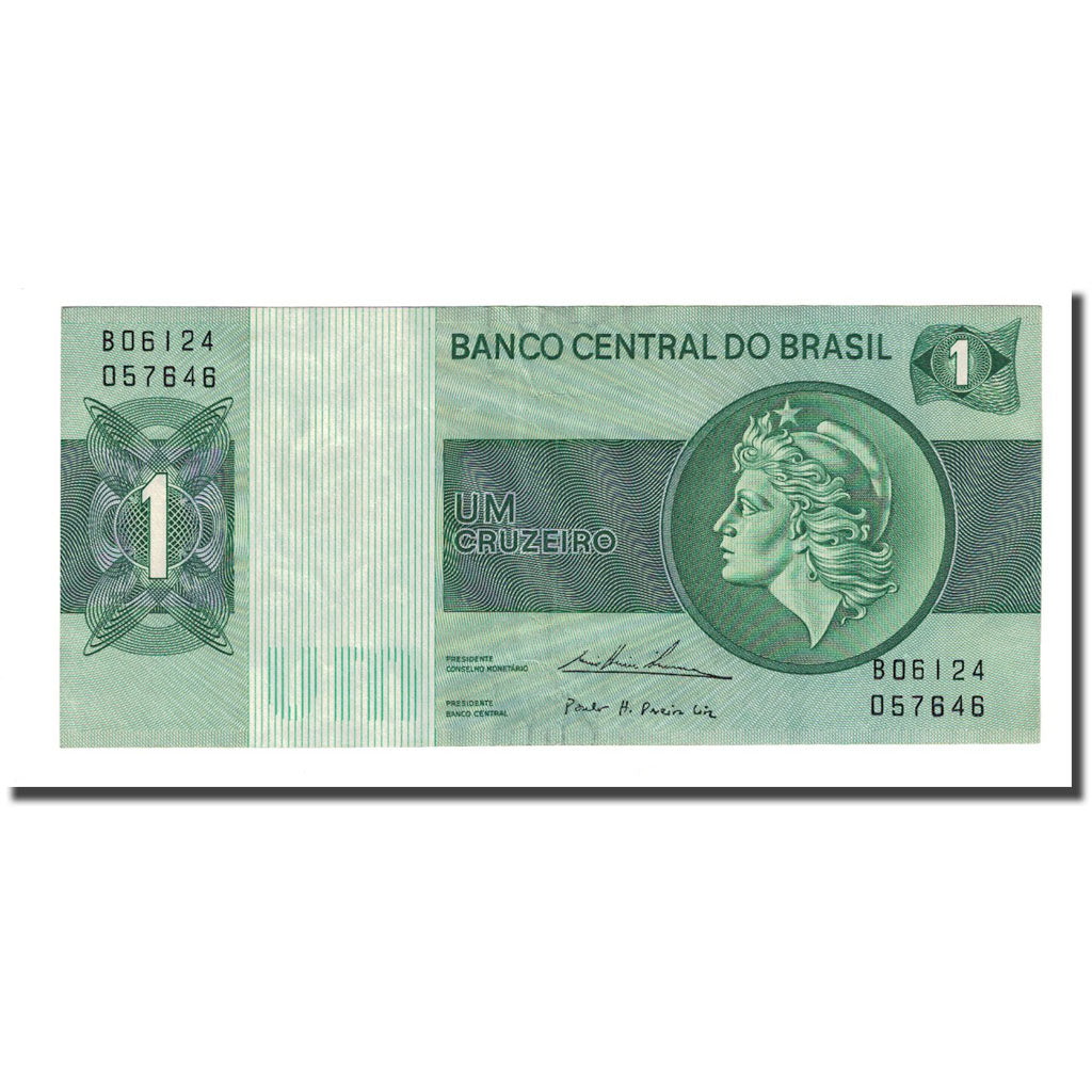 Banconote, Brasile, 1 Cruzeiro, Undated (1972-80), KM:191Ab, BB