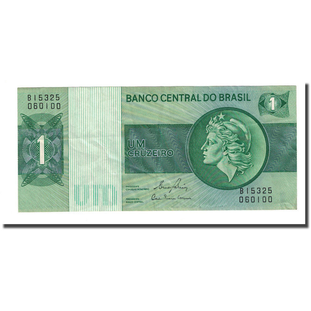 Banknote, Brazil, 1 Cruzeiro, Undated (1972-80), KM:191Ac, EF(40-45)