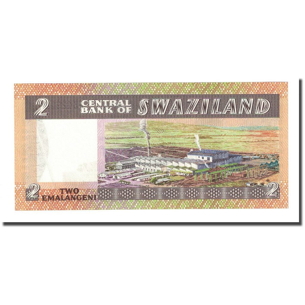Biljet, Swaziland, 2 Emalangeni, Undated (1983- ), KM:8a, NIEUW
