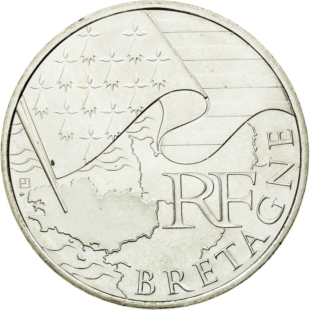 Coin, France, 10 Euro, 2010, MS(60-62), Silver, KM:1648