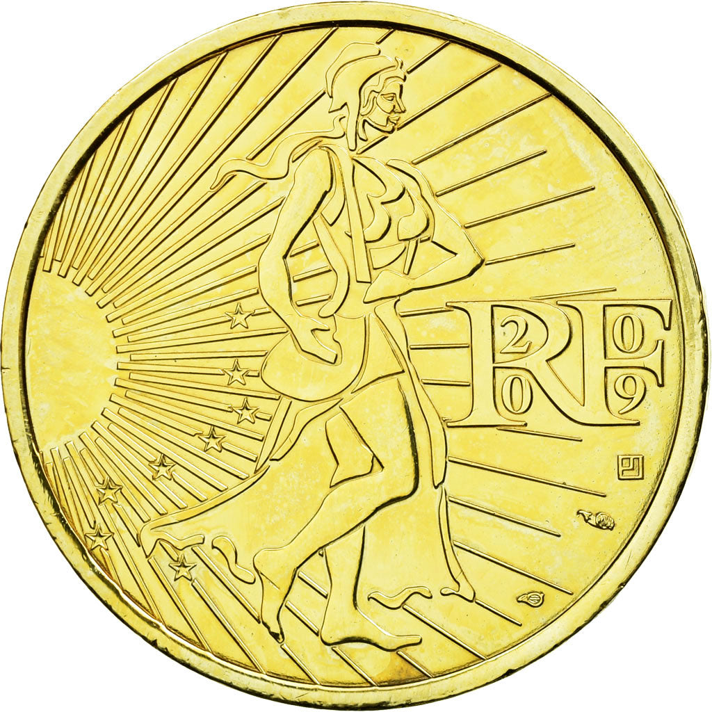 Moneta, Francja, 10 Euro, 2009, MS(63), Srebro, Gadoury:EU337, KM:1580