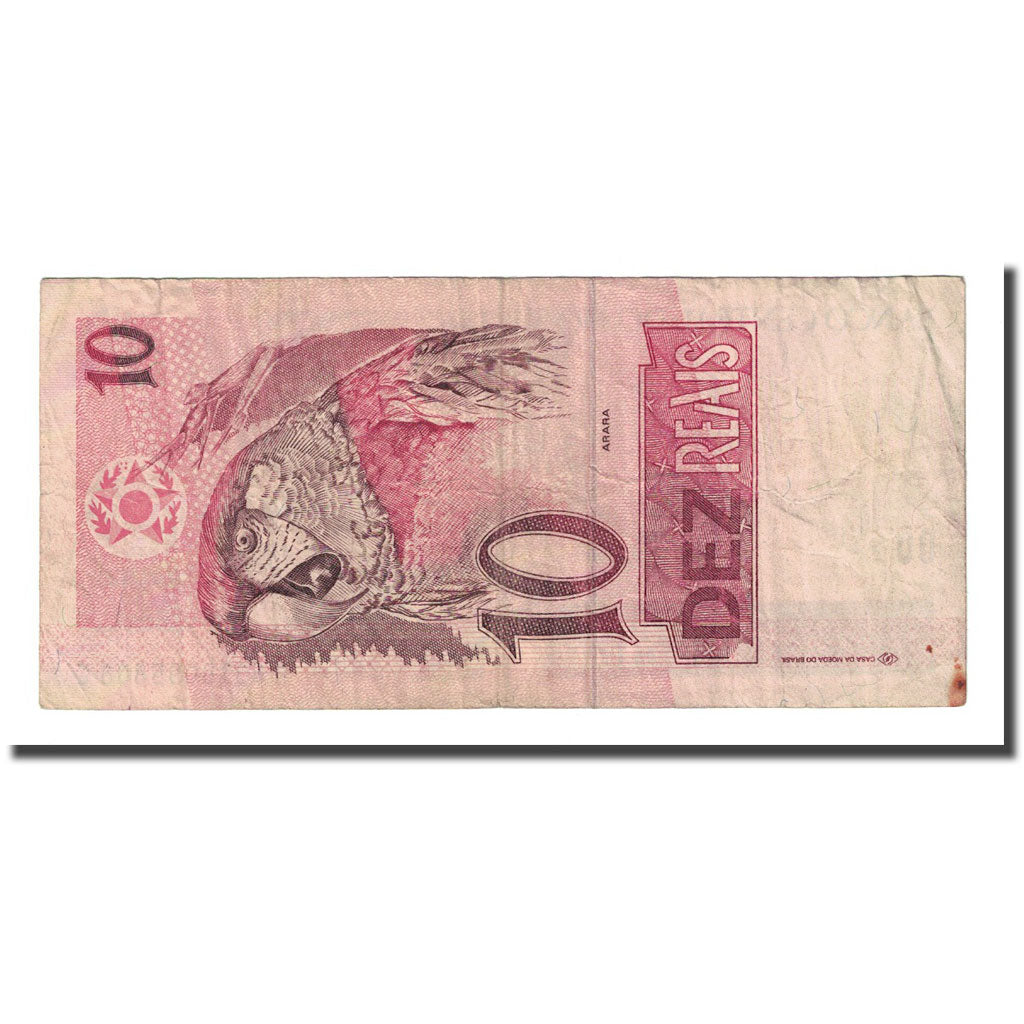 Banknote, Brazil, 10 Reais, Undated (1994), KM:245f, VF(30-35)