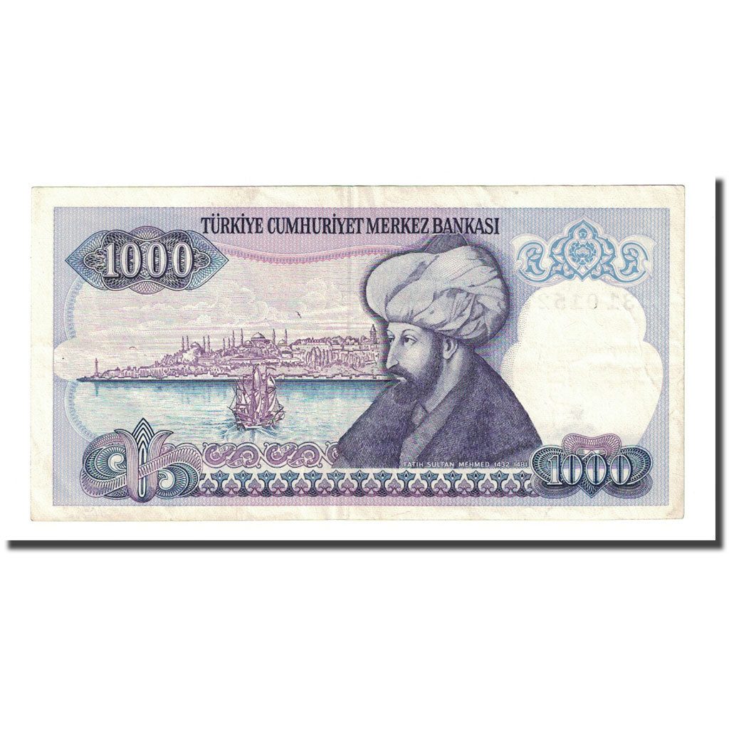 Banknote, Turkey, 1000 Lira, L.1970, KM:196, VF(20-25)
