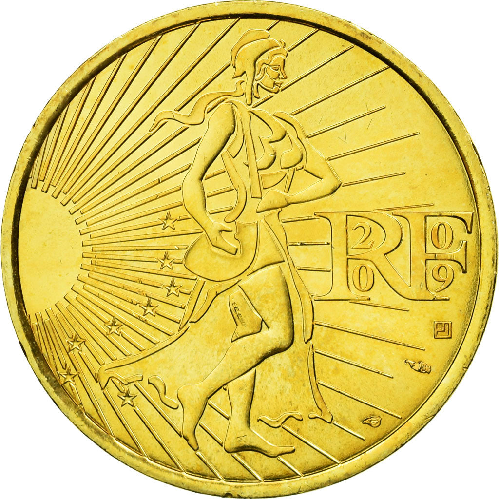 Coin, France, 10 Euro, 2009, MS(63), Silver, Gadoury:EU337, KM:1580