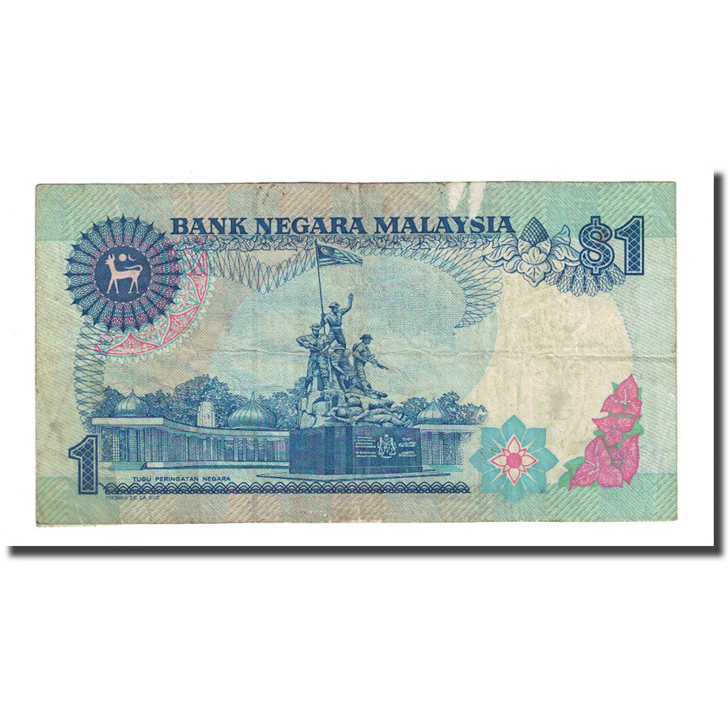 Geldschein, Malaysia, 1 Ringgit, Undated (1989), KM:27b, SS