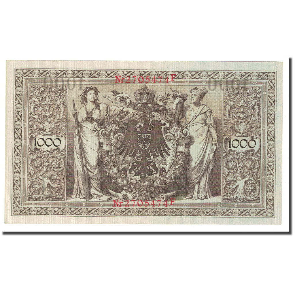 Banknote, Germany, 1000 Mark, 1910-04-21, KM:44b, UNC(60-62)
