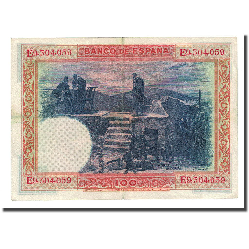 Banconote, Spagna, 100 Pesetas, 1925-07-01, KM:69c, SPL-