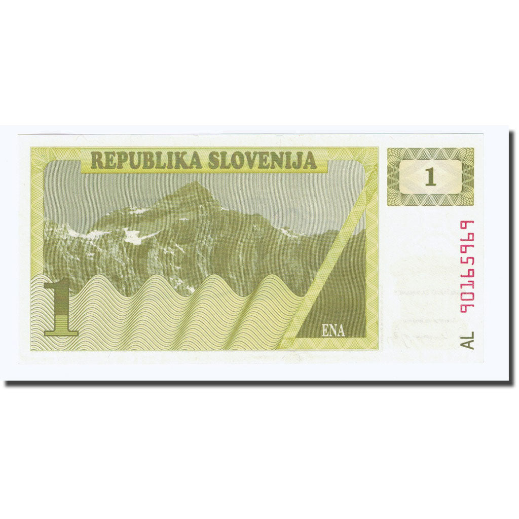 Banconote, Slovenia, 1 (Tolar), Undated (1990), KM:1a, FDS