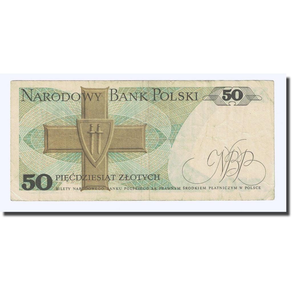 Banknote, Poland, 50 Zlotych, 1982-06-01, KM:142b, EF(40-45)