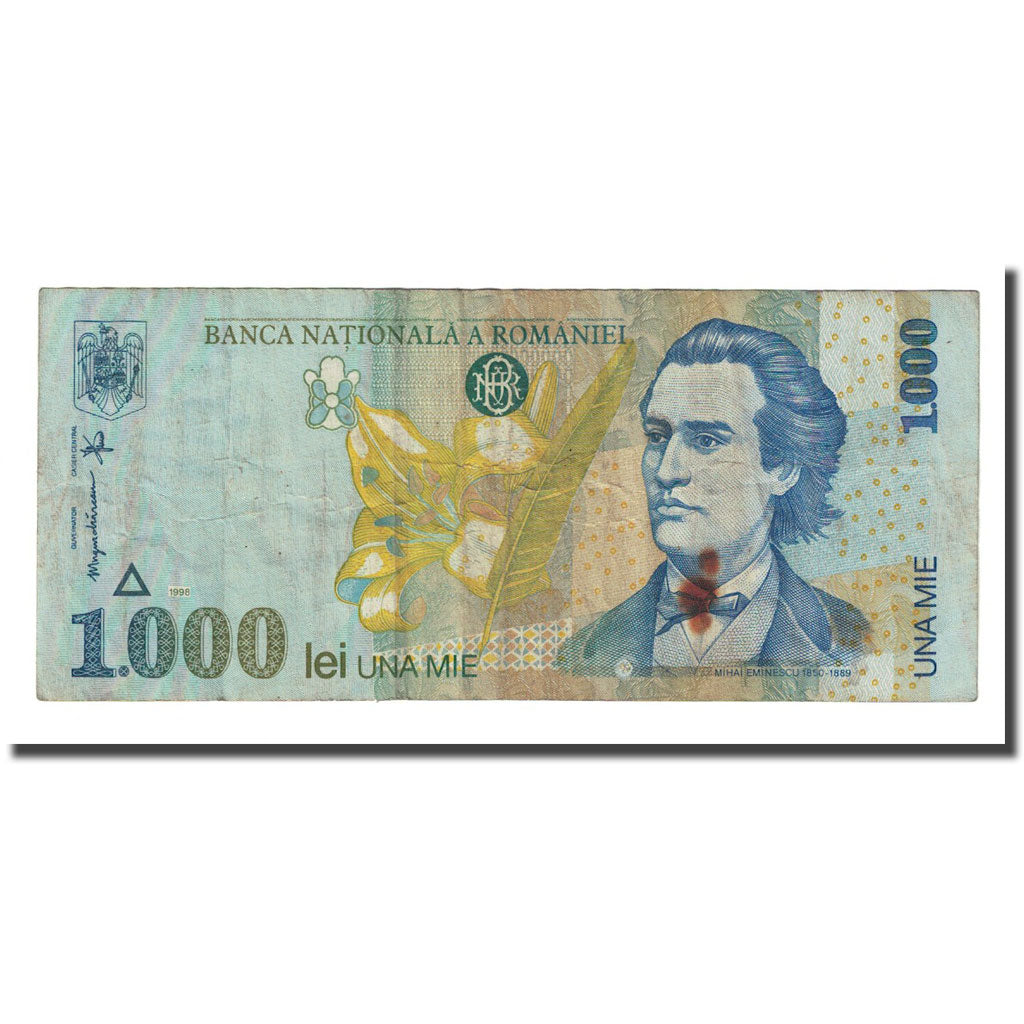 Billete, 1000 Lei, 1998, Rumanía, KM:106, BC