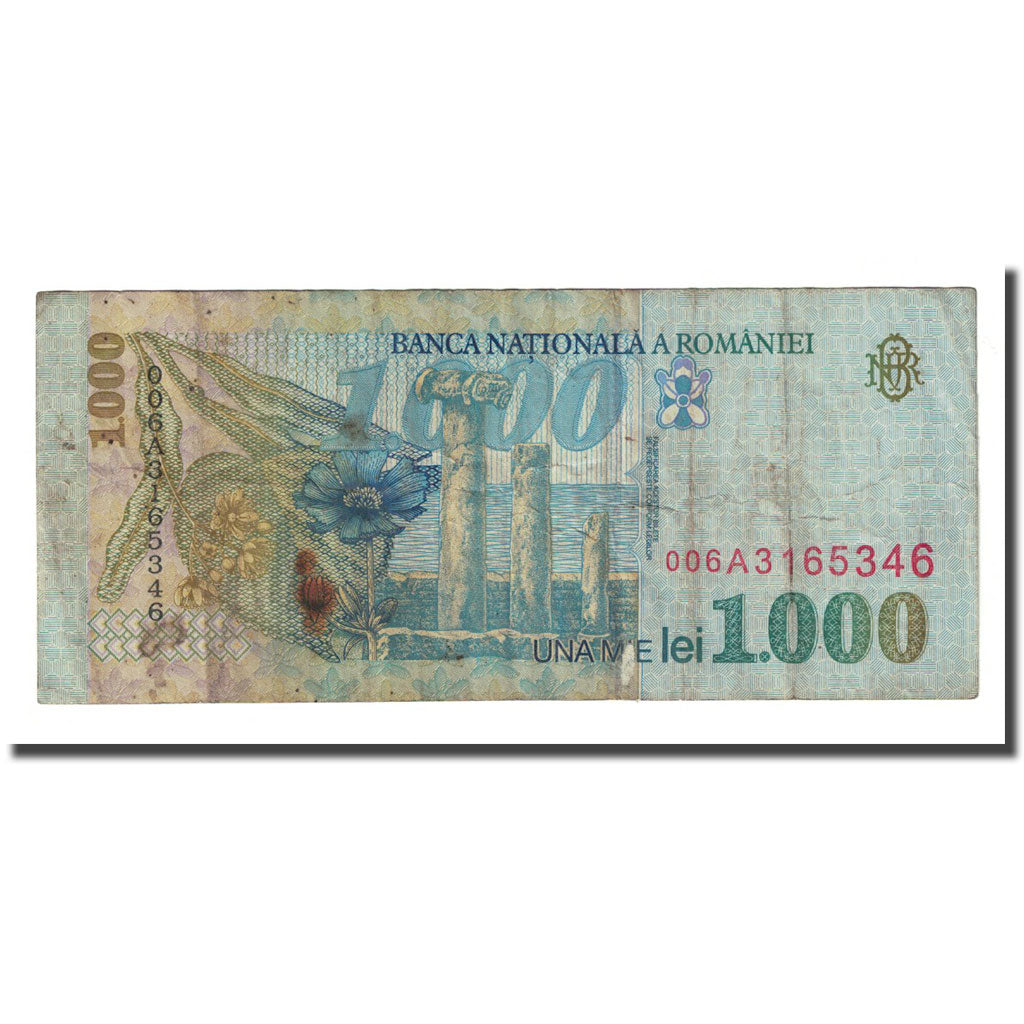 Billete, 1000 Lei, 1998, Rumanía, KM:106, BC