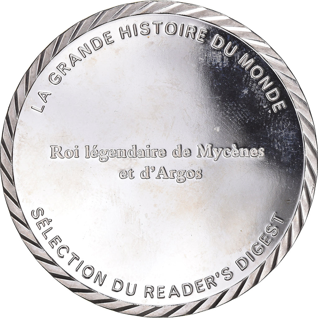 Francja, medal, Mythologie Grecque, Agamemnon, Historia, MS(64), Miedź-Nikiel