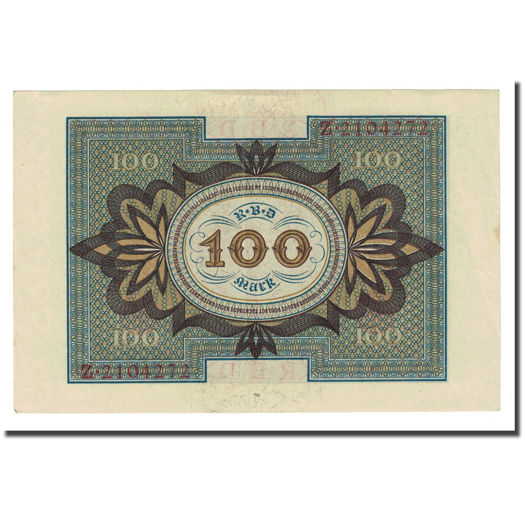 Billet, Allemagne, 100 Mark, 1920-11-01, KM:69a, SPL