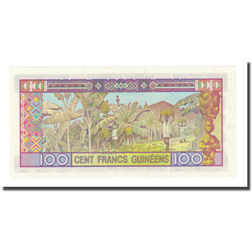 Banknote, Guinea, 100 Francs, 1960-03-01, KM:30a, UNC(65-70)