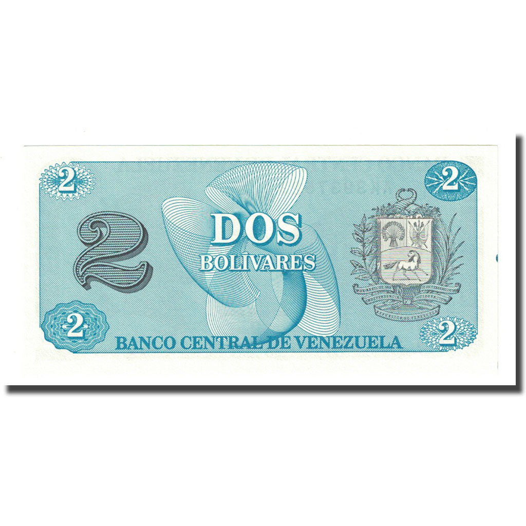 Banknote, Venezuela, 2 Bolivares, 1989-10-05, KM:69, UNC(65-70)