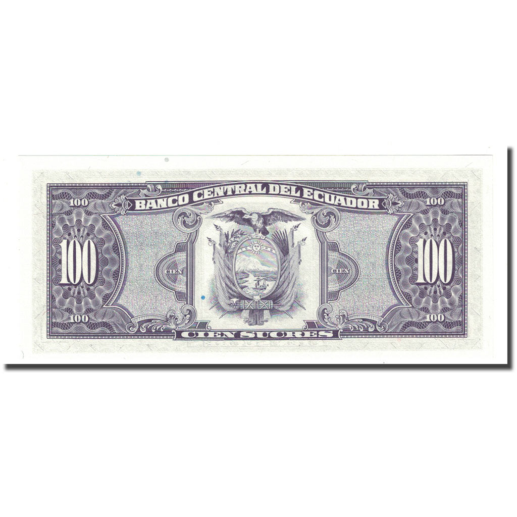 Billet, Équateur, 100 Sucres, 1994-02-21, KM:123Ac, NEUF