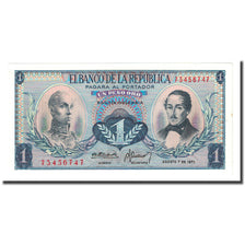 Banknote, Colombia, 1 Peso Oro, 1971-08-07, KM:404e, UNC(65-70)