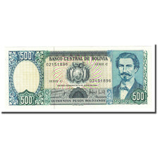 Banknote, Bolivia, 500 Pesos Bolivianos, 1981-06-01, KM:165a, UNC(65-70)