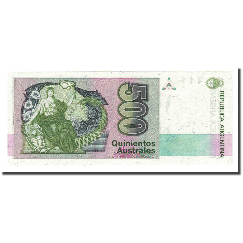 Banknote, Argentina, 500 Australes, Undated (1988-90), KM:328a, UNC(65-70)