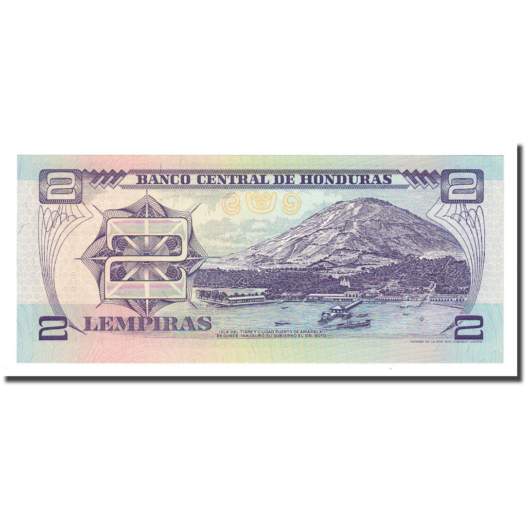 Billet, Honduras, 2 Lempiras, 1994-05-12, KM:72c, NEUF