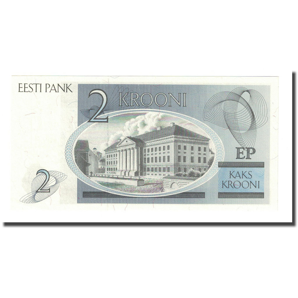 Billet, Estonia, 2 Krooni, 1992, KM:70a, NEUF