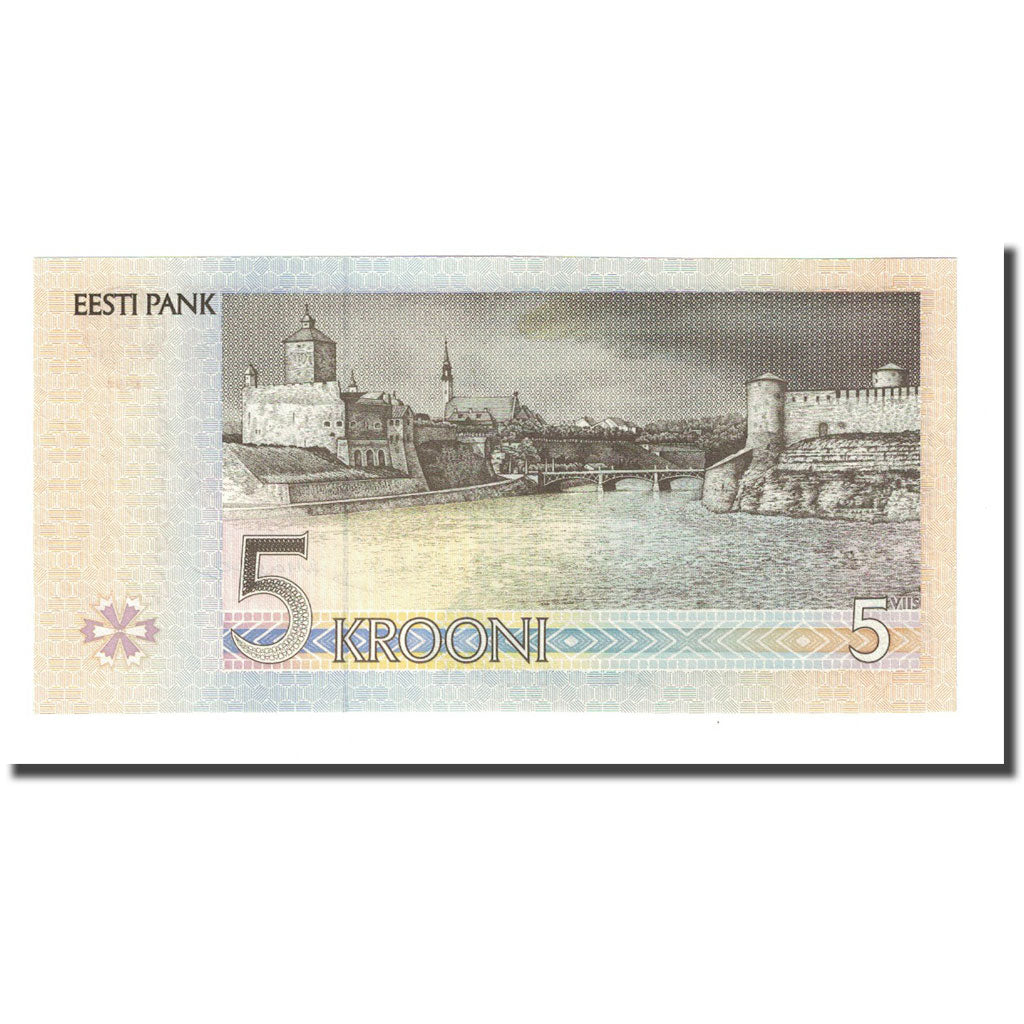 Estonia, 5 Krooni, UNC